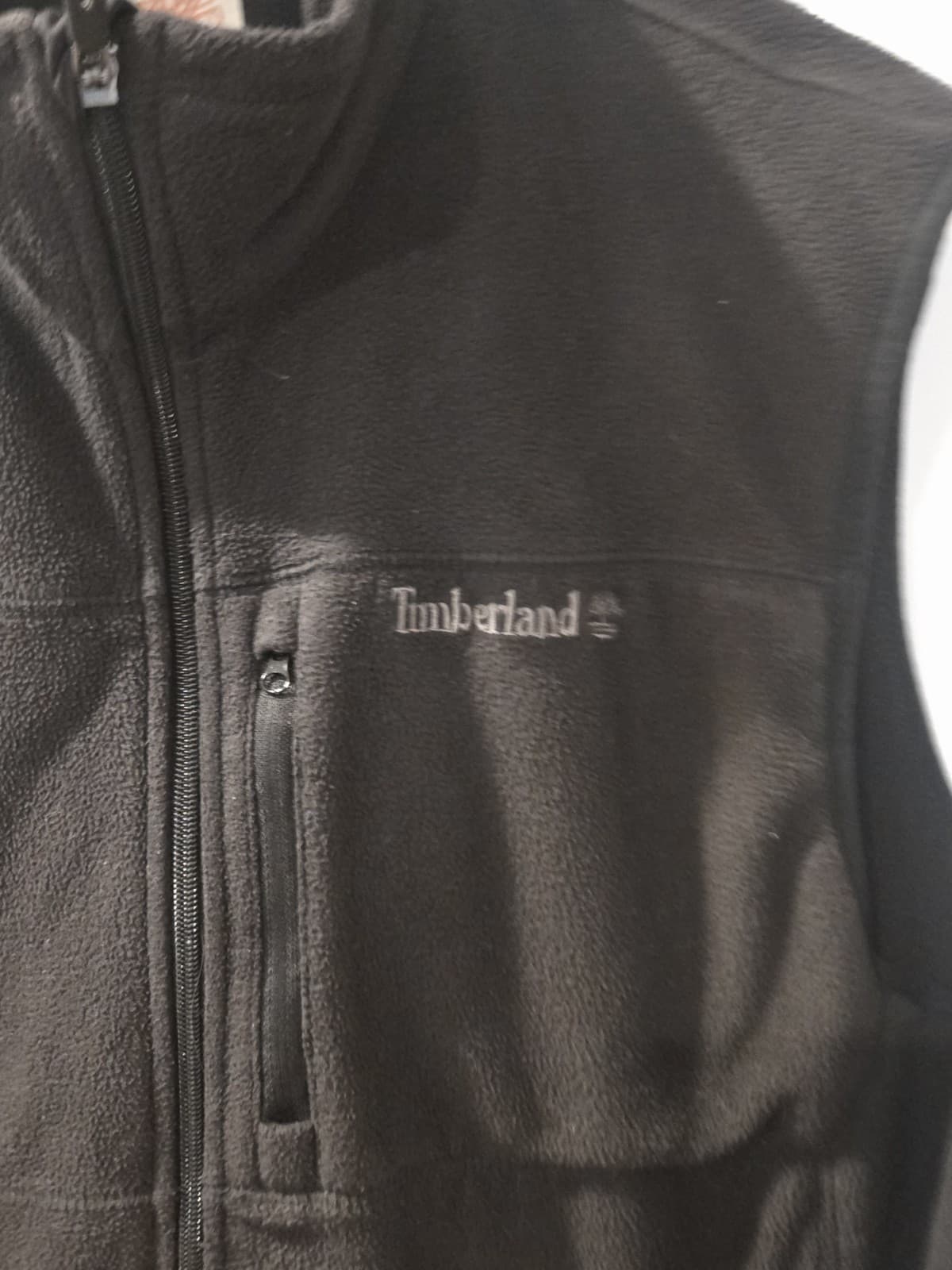 Timberland vest: Timberland fleece vest full zip brown outdoor hiking... - Thumbnail 5