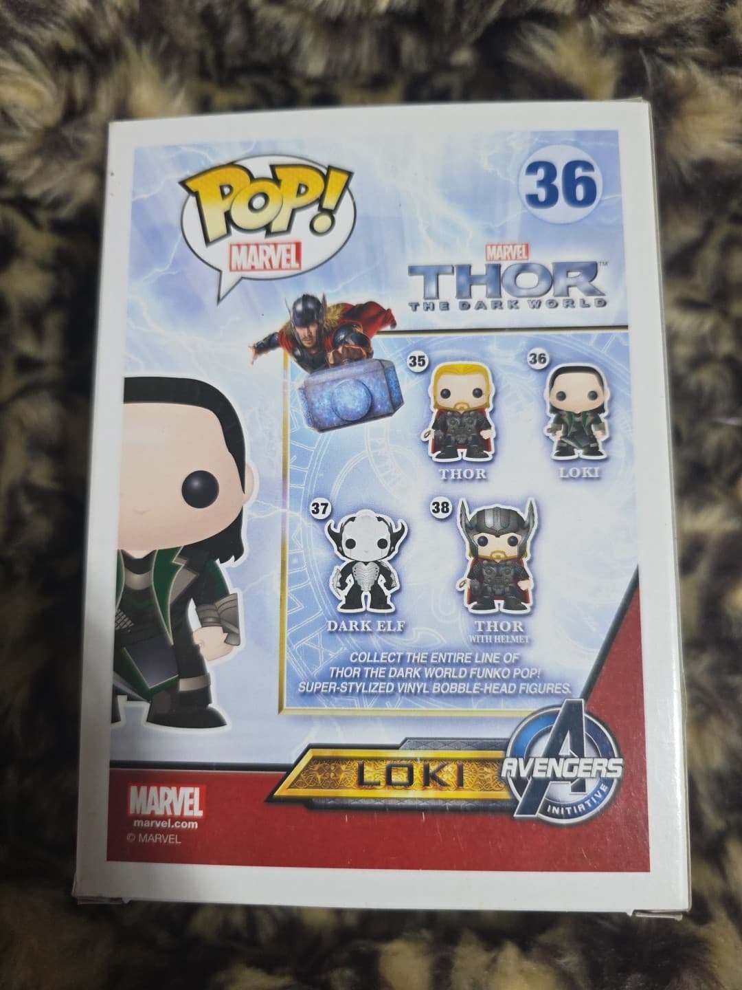 Funko Pop! Vinyl: Marvel - Loki (Thor: The Dark World) #36 - Thumbnail 3
