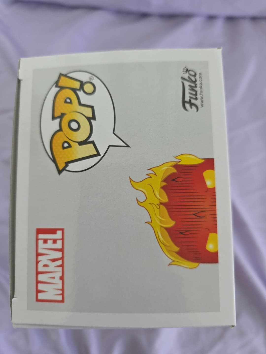 Fantastic Four Human Torch Funko Pop! Marvel Collector Corps Exclusive #572 - Thumbnail 6