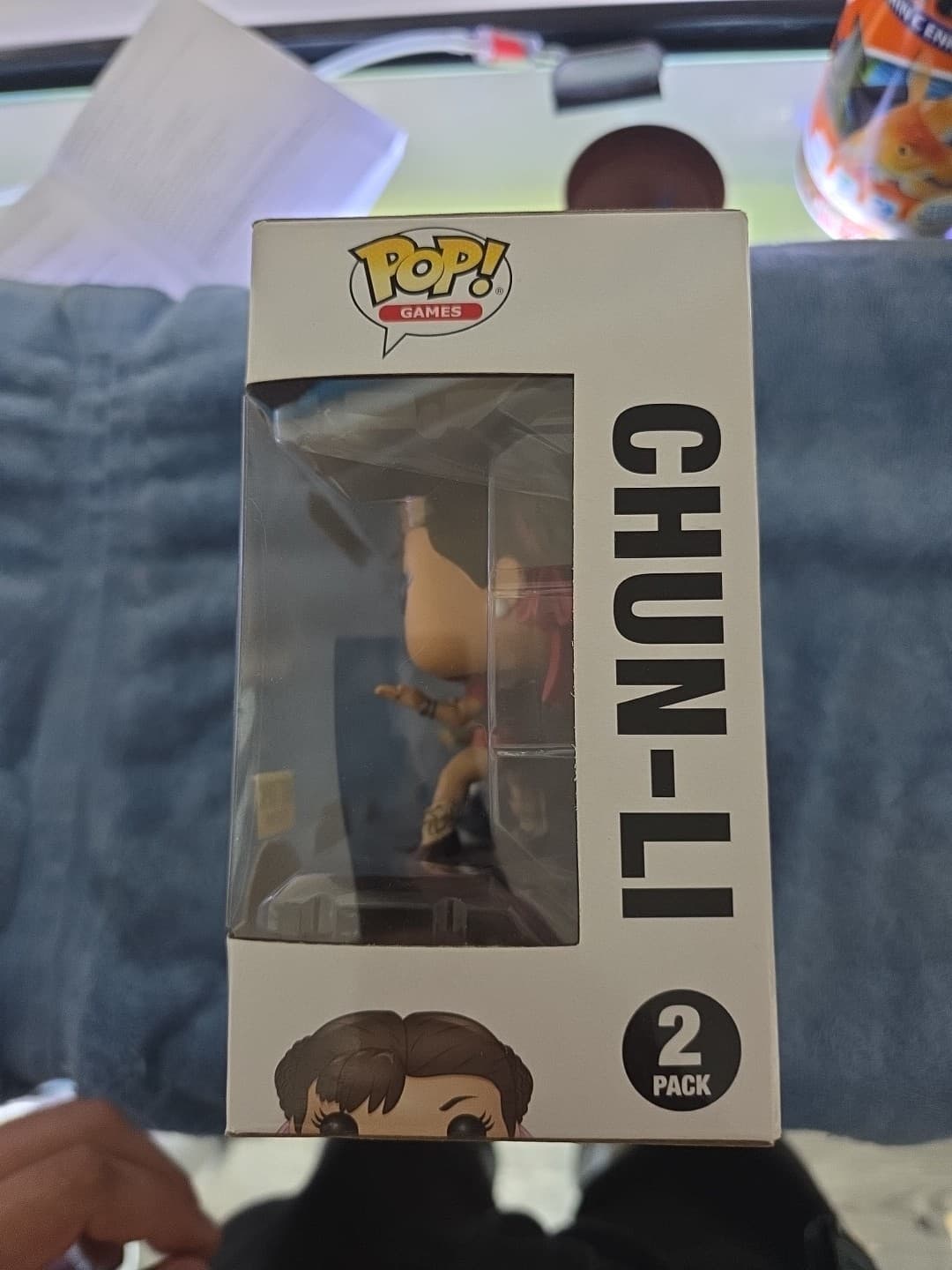 Funko Pop! Vinyl: Marvel - MvC- 2 Pack- Captain Marvel(GR)/Chun-Li(RD) - Hot... - Thumbnail 2