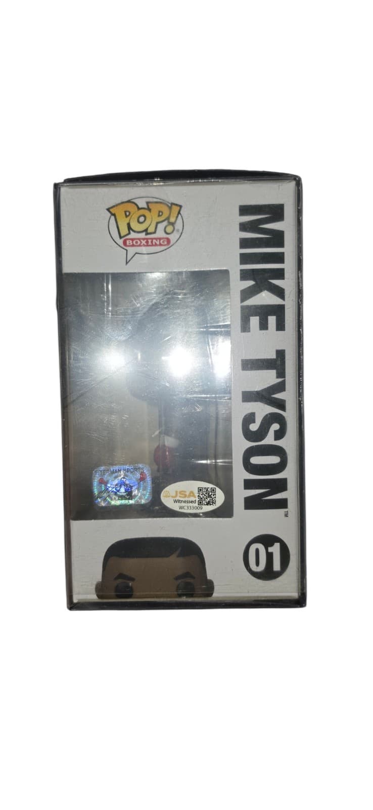RARE: Mike Tyson Funko Pop 01 Signed: JSA, Fiterman Sports Certified - Thumbnail 7