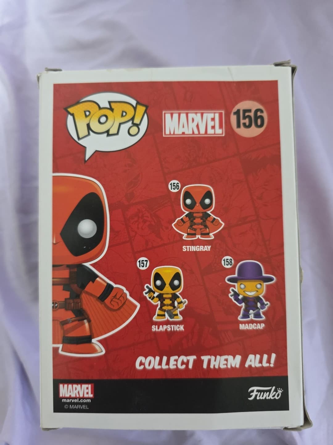 Funko Pop! Vinyl: Marvel - Deadpool (Stingray) (Orange) - Hot Topic (Exclusive) - Thumbnail 3