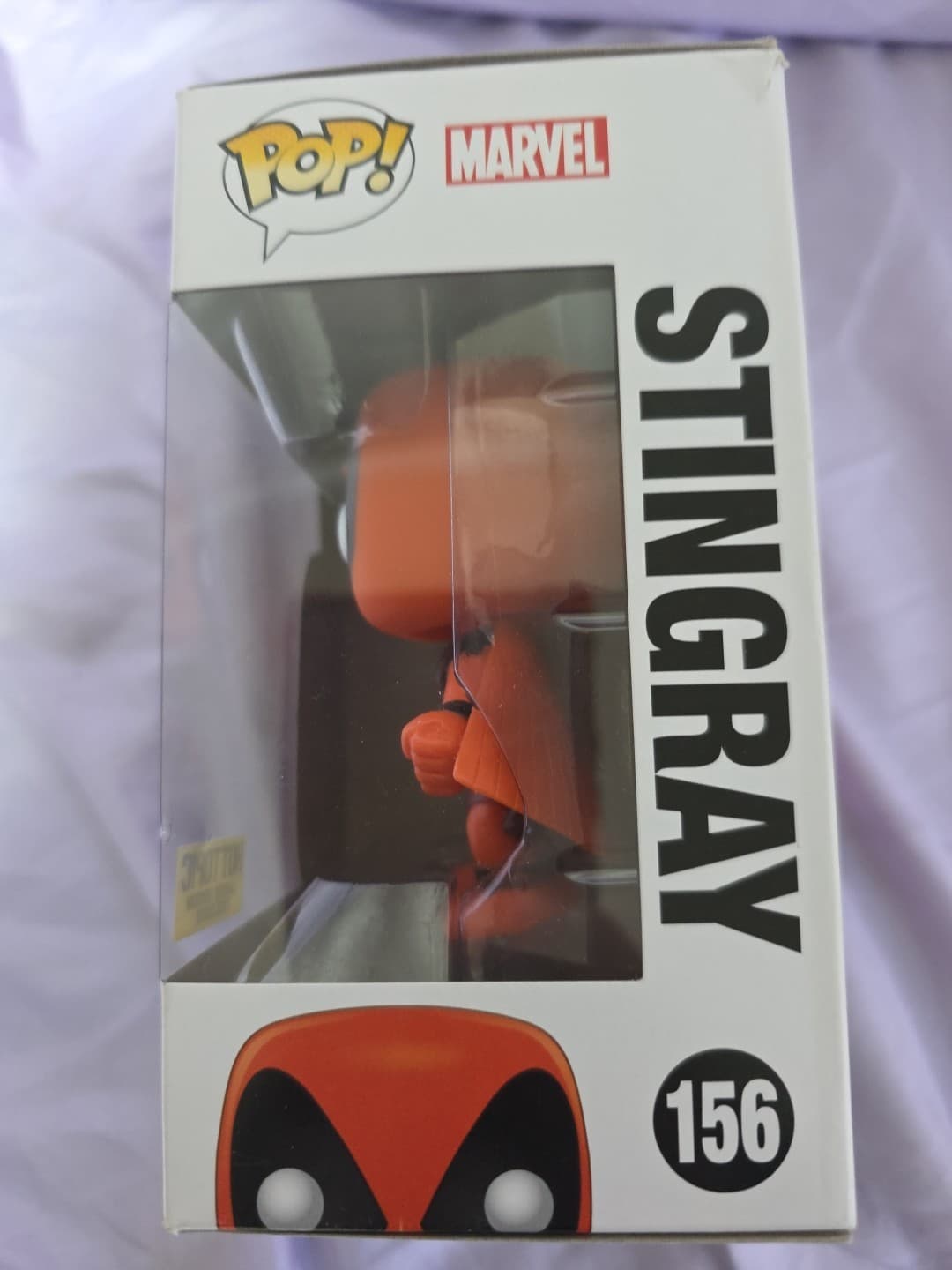 Funko Pop! Vinyl: Marvel - Deadpool (Stingray) (Orange) - Hot Topic (Exclusive) - Thumbnail 2