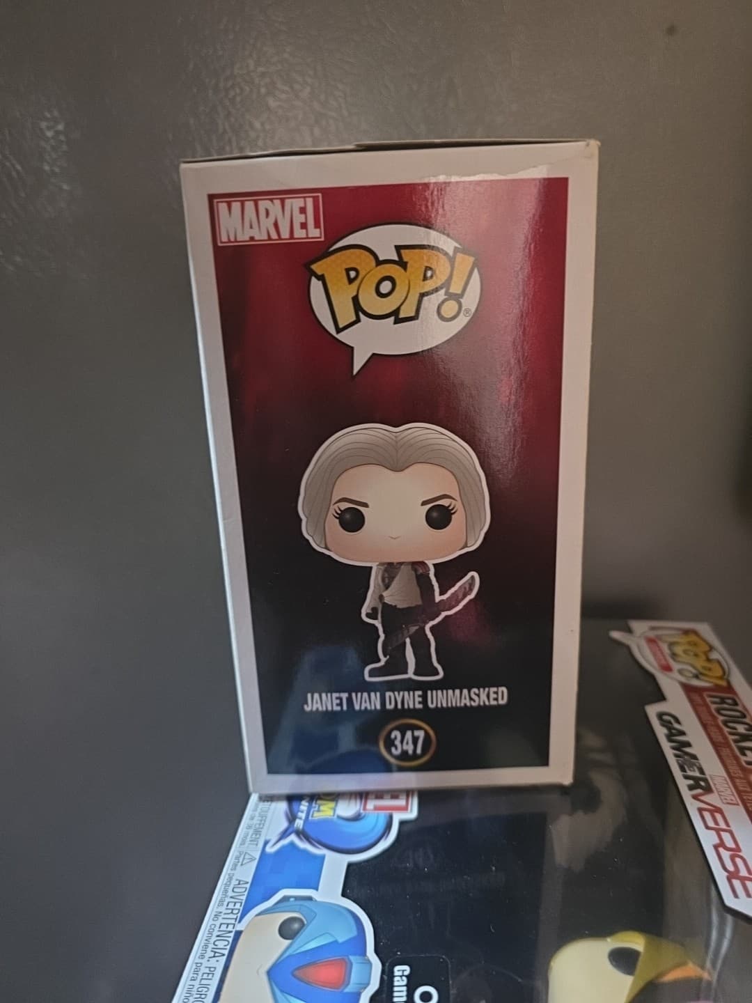 Funko Pop! Vinyl: Marvel - Janet van Dyne (Unmasked) - Target (T) (Exclusive)... - Thumbnail 3