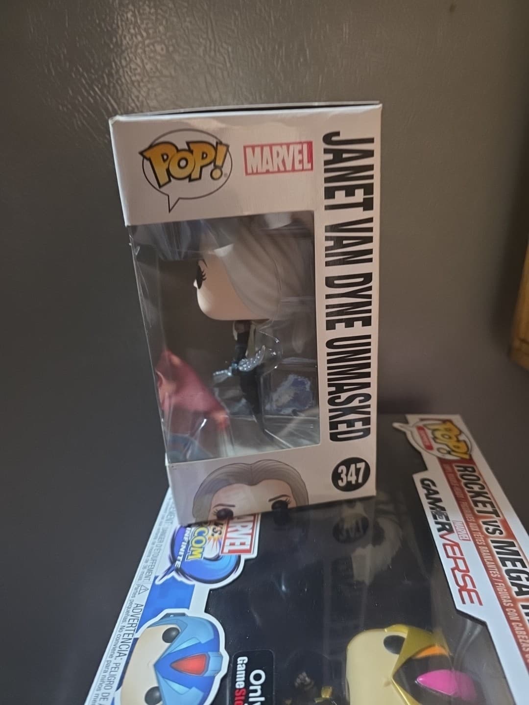 Funko Pop! Vinyl: Marvel - Janet van Dyne (Unmasked) - Target (T) (Exclusive)... - Thumbnail 8