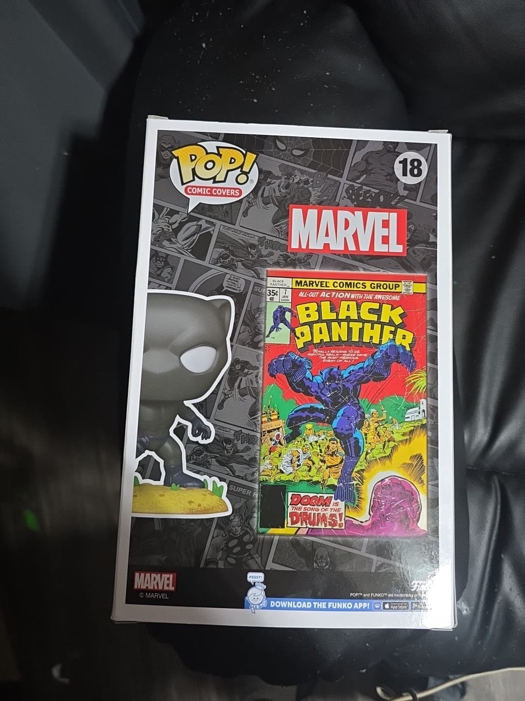 Funko Pop! Comic Book Cover with Case: Marvel - Black Panther #18 - Thumbnail 3
