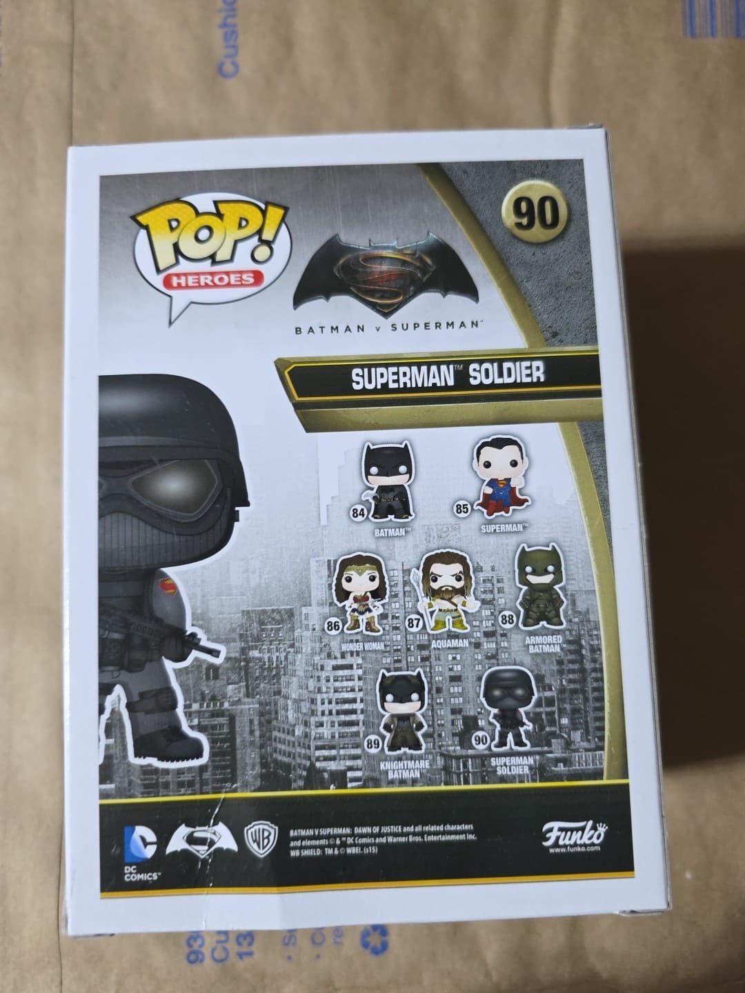 Funko Pop! Vinyl: DC Universe - Superman Soldier #90 - Thumbnail 3