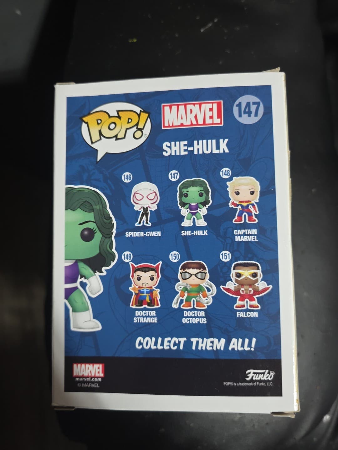 Funko Pop! Marvel She-Hulk Vinyl Bobble-Head (147) Stan Lee Comikaze Exclusive - Thumbnail 3