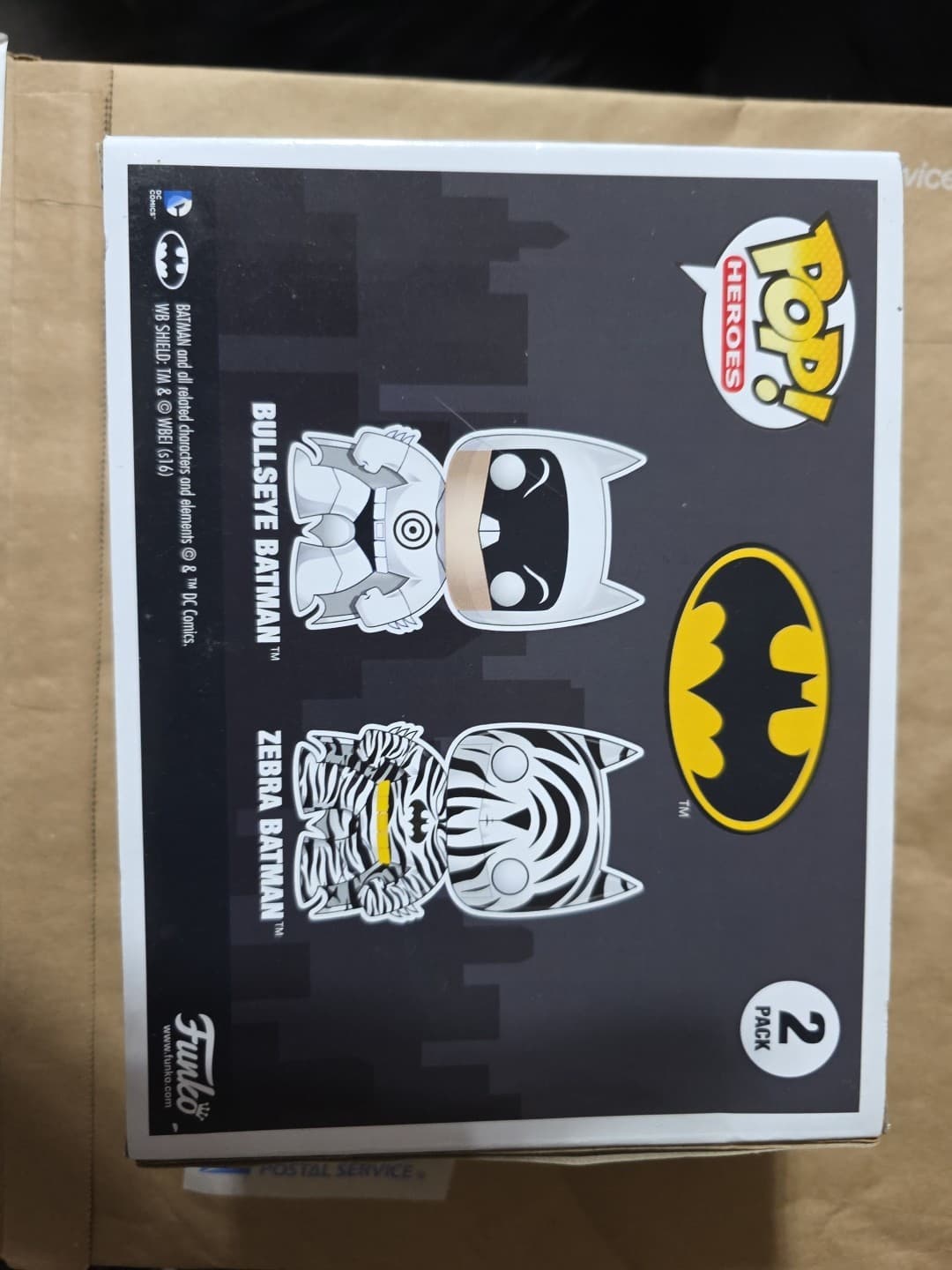 Funko Pop! Vinyl: Heroes - Zebra & Bullseye Batman - 2 Pack -Hot Topic Exclusive - Thumbnail 3