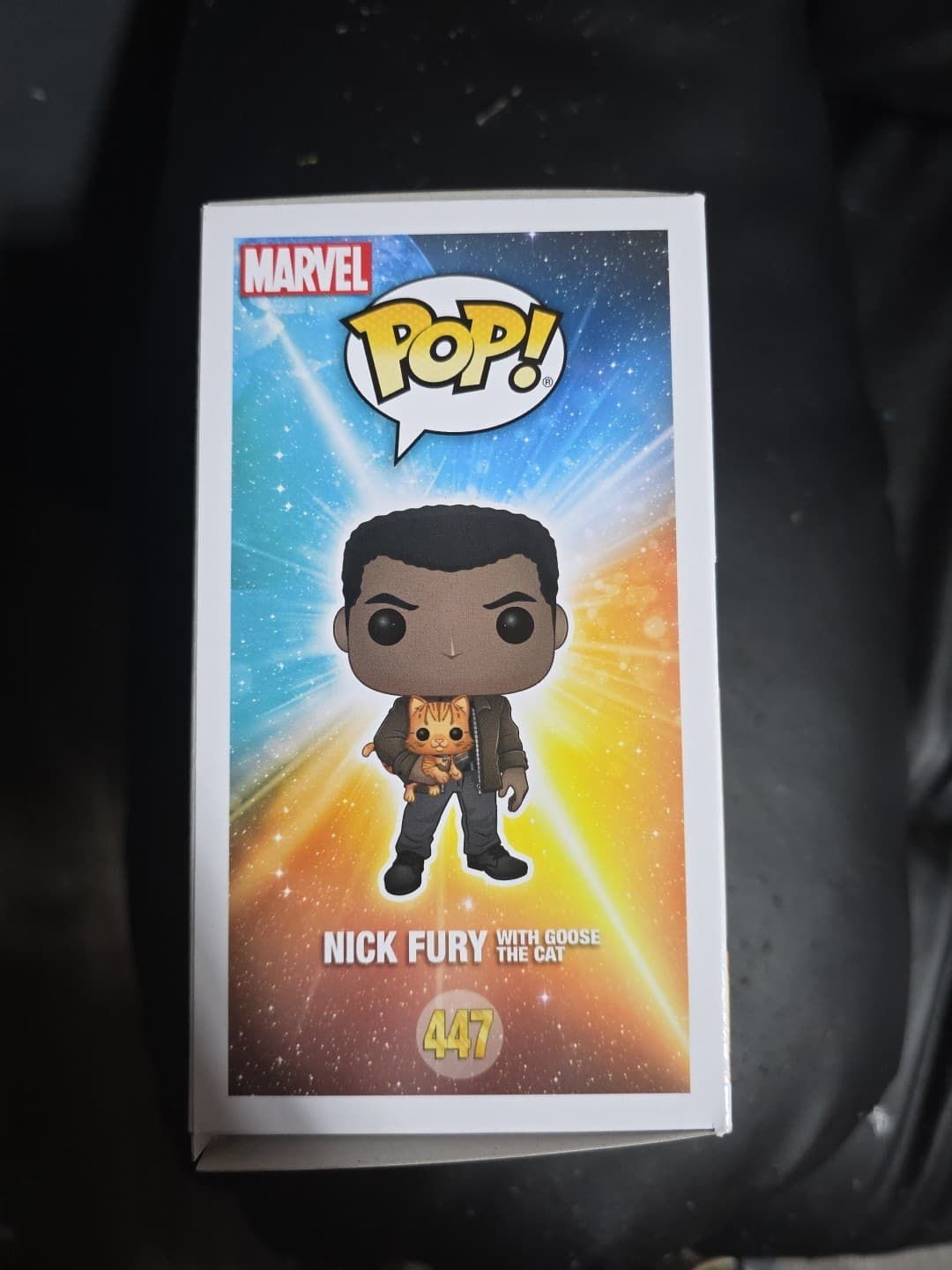 Funko Pop! Vinyl: Marvel - Nick Fury w/ Goose the Cat - Amazon (Exclusive) #447 - Thumbnail 4