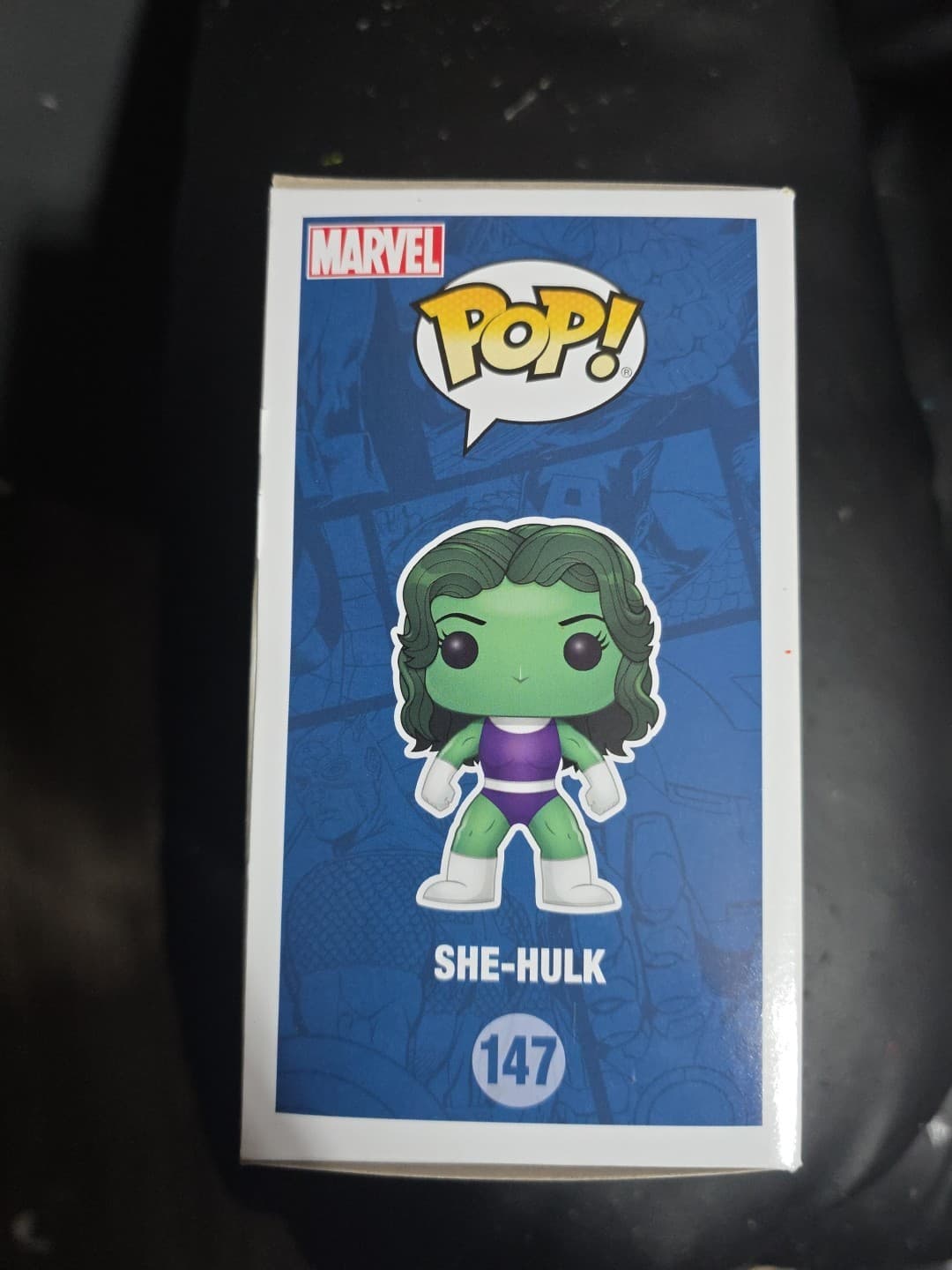 Funko Pop! Marvel She-Hulk Vinyl Bobble-Head (147) Stan Lee Comikaze Exclusive - Thumbnail 4