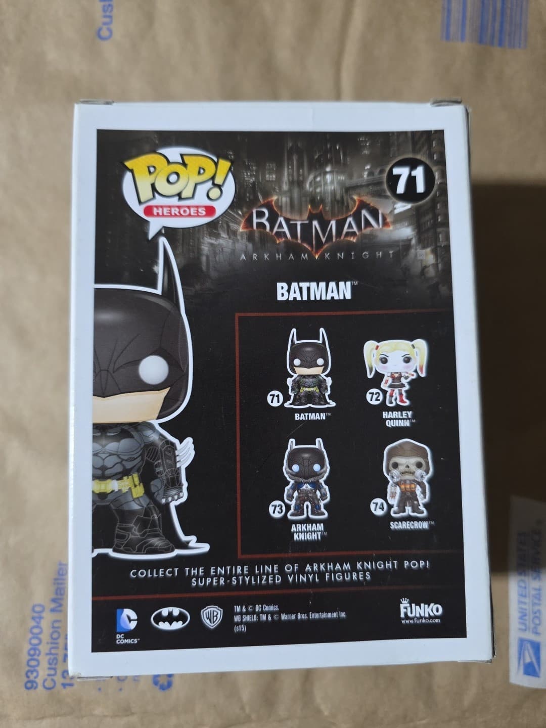 Funko Pop! Vinyl: Batman: Arkham Knight - Batman (Arkham Knight) #71 - Thumbnail 3
