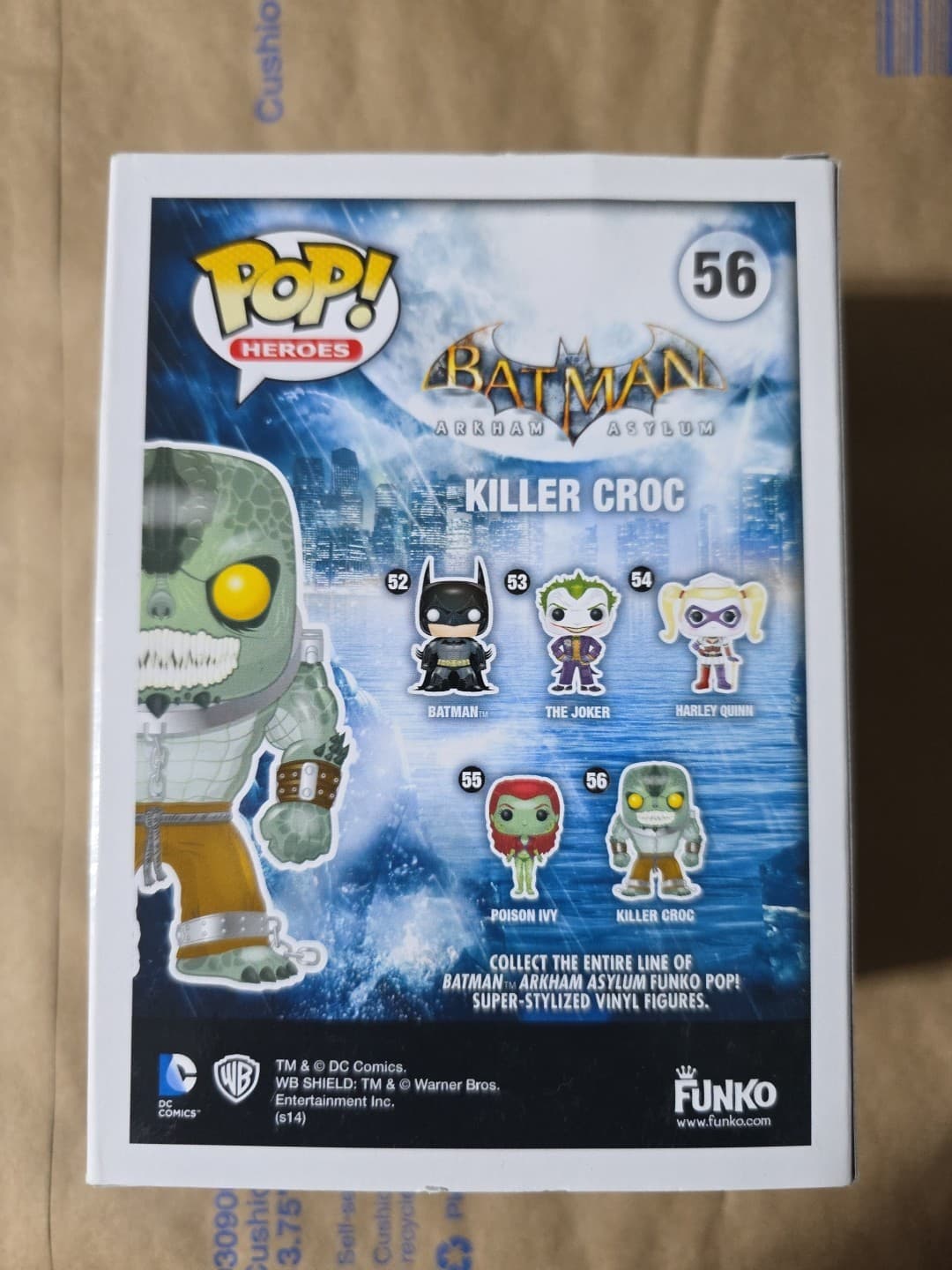 Funko Pop! Vinyl: Batman: Arkham Asylum - Killer Croc #56 - Thumbnail 3