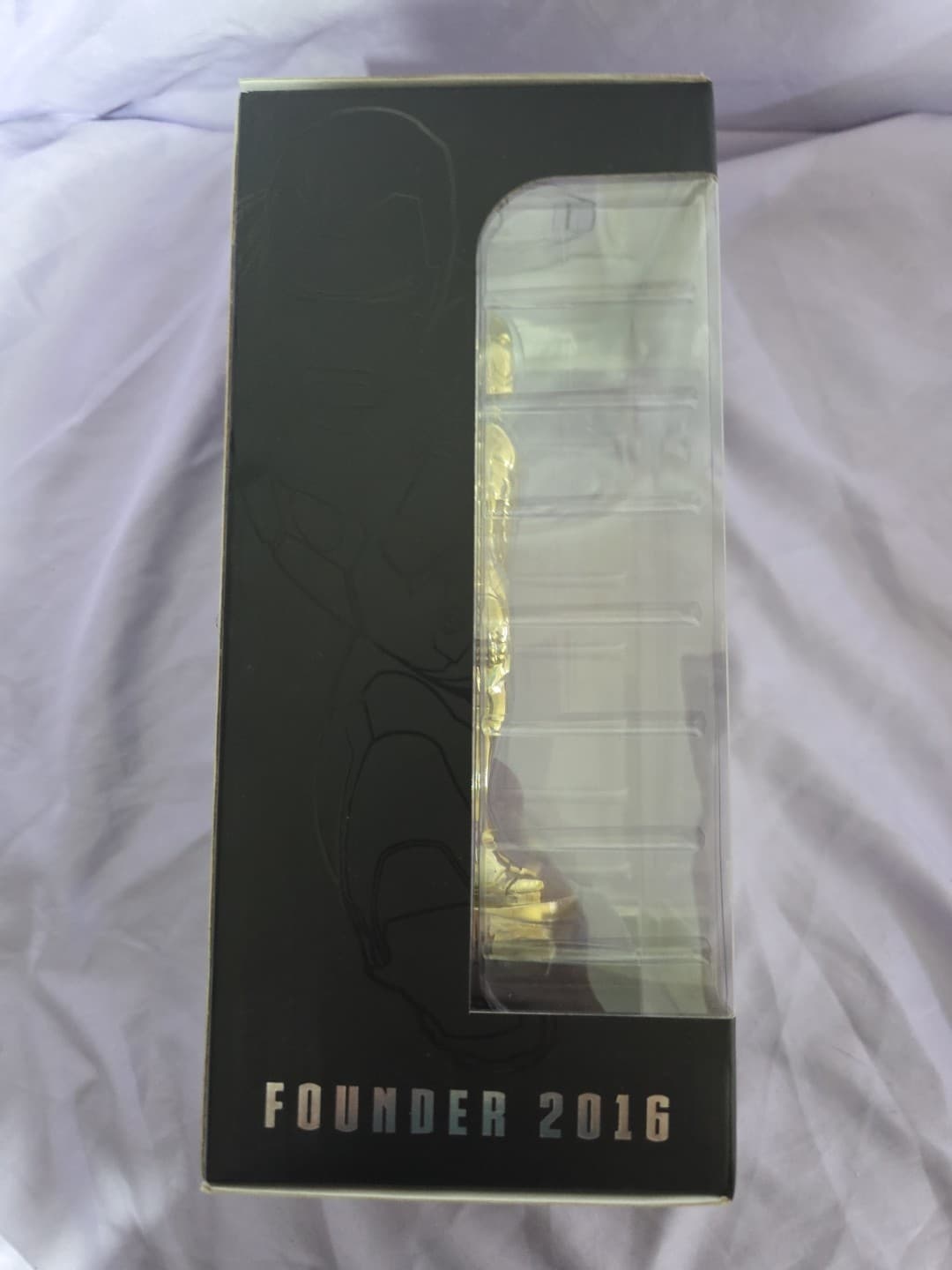 FUNKO MARVEL Collector Corps Iron Man Founder Trophy 2016 Statue - Thumbnail 4