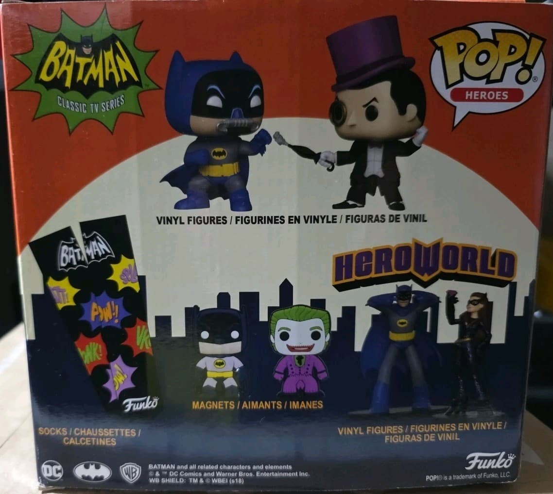 Funko 323-01-2233 DC Batman Classic TV Series Box 7 Mini Figures - Thumbnail 4