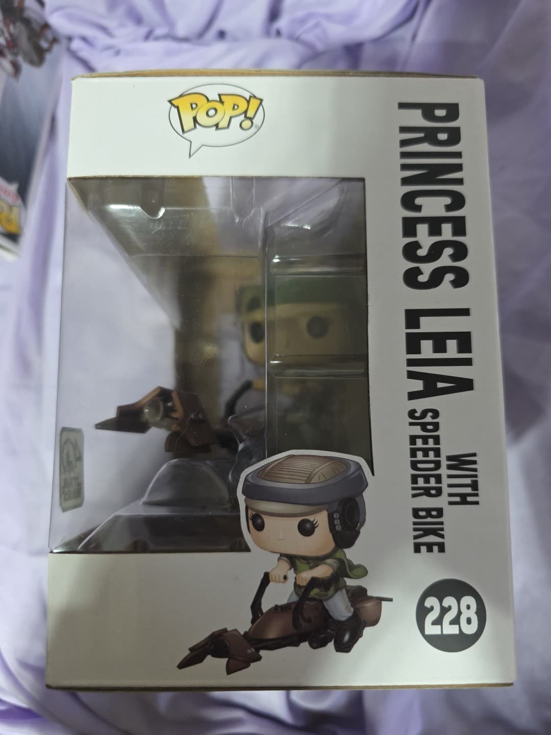 Funko Multiple: Star Wars - Princess Leia with Speeder Bike #228 - Thumbnail 3