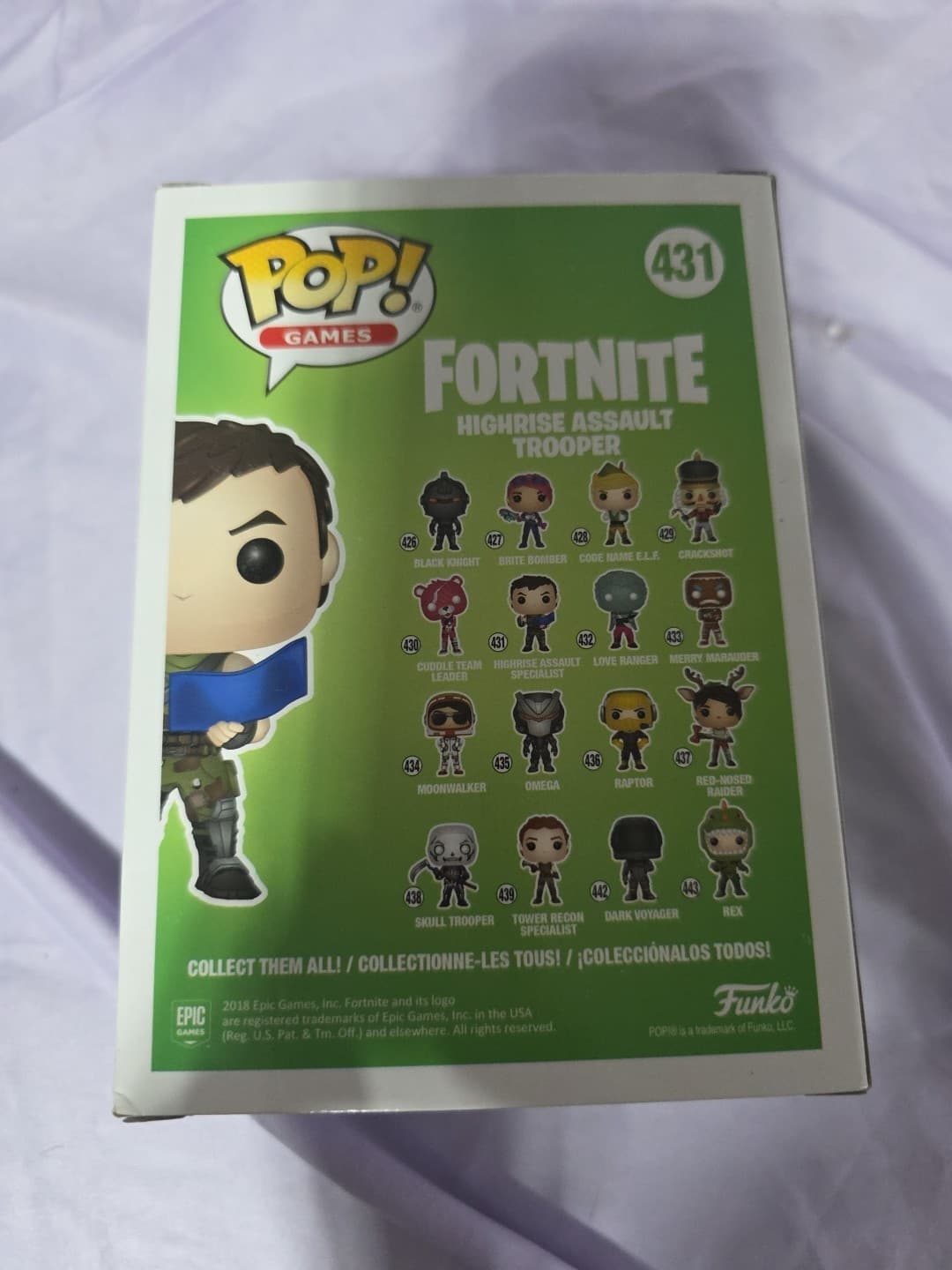 Funko Pop! Vinyl: Fortnite - Highrise Assault Trooper #431 - Thumbnail 3