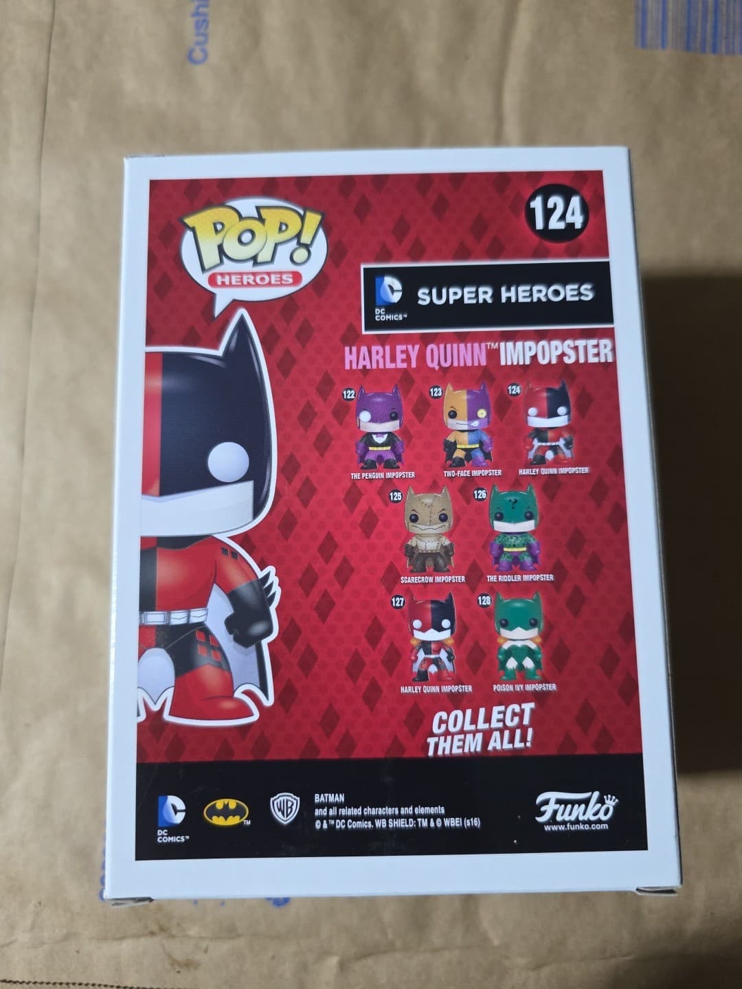 Funko Pop! Vinyl: DC Comics - Batman (as Harley Quinn) #124 - Thumbnail 3