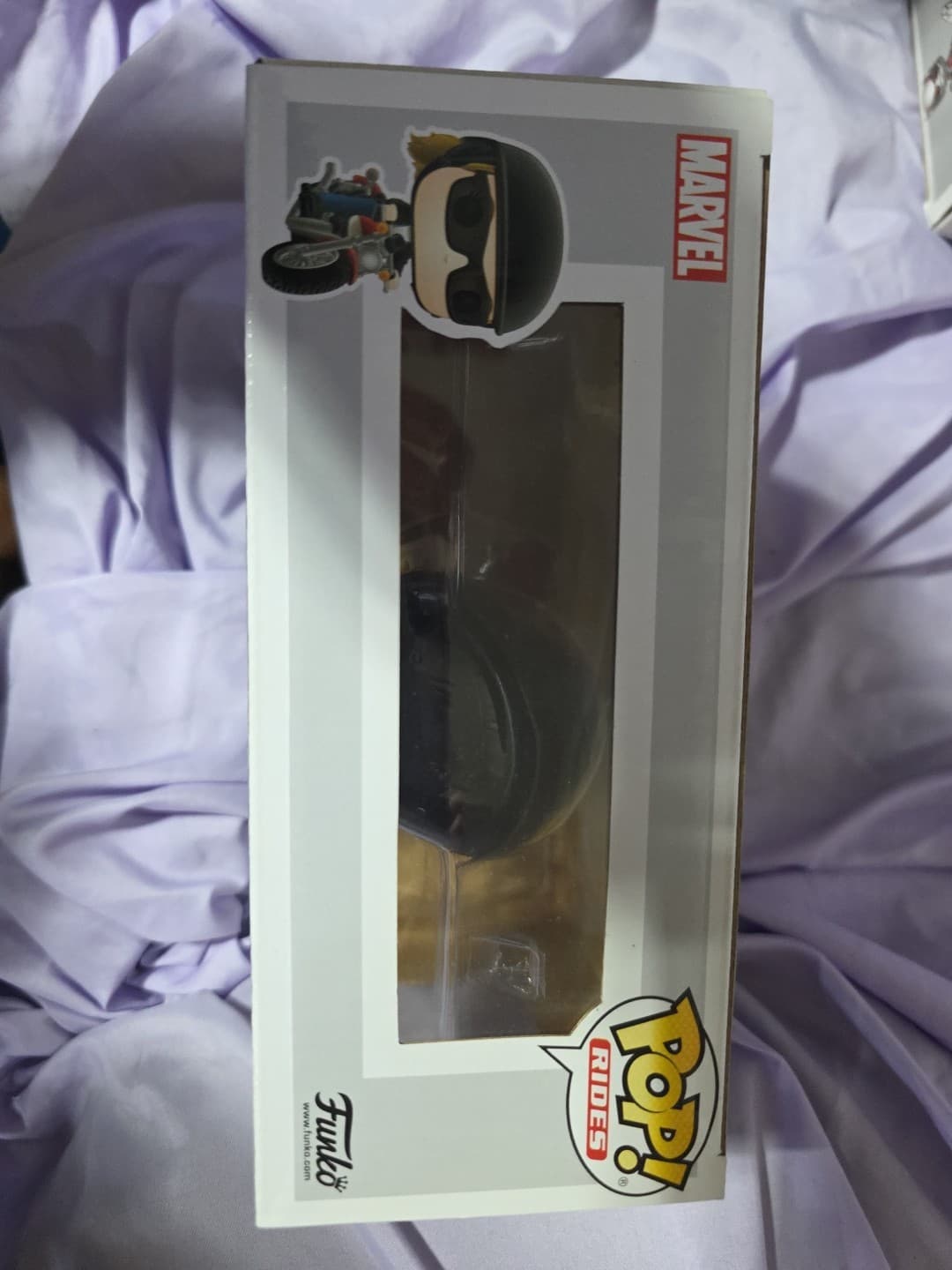 Funko Pop! Rides: Marvel - Carol Danvers on Motorcycle #57 - Thumbnail 2
