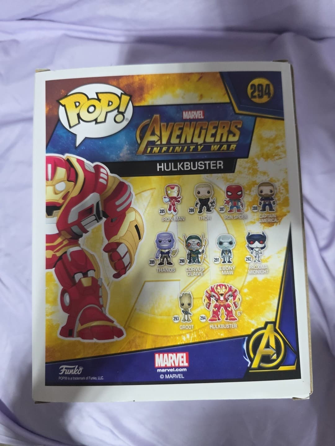 Funko Pop! Vinyl Super 6 in: Marvel - Hulkbuster (6 inch) #294 - Thumbnail 2