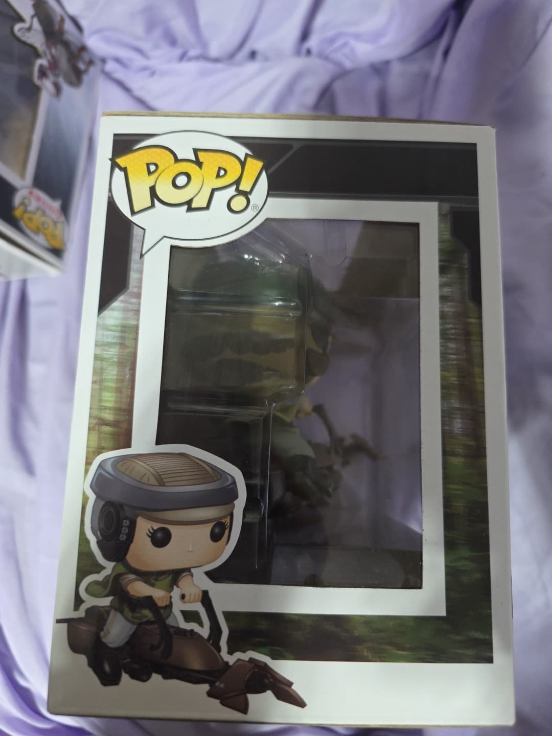 Funko Multiple: Star Wars - Princess Leia with Speeder Bike #228 - Thumbnail 2