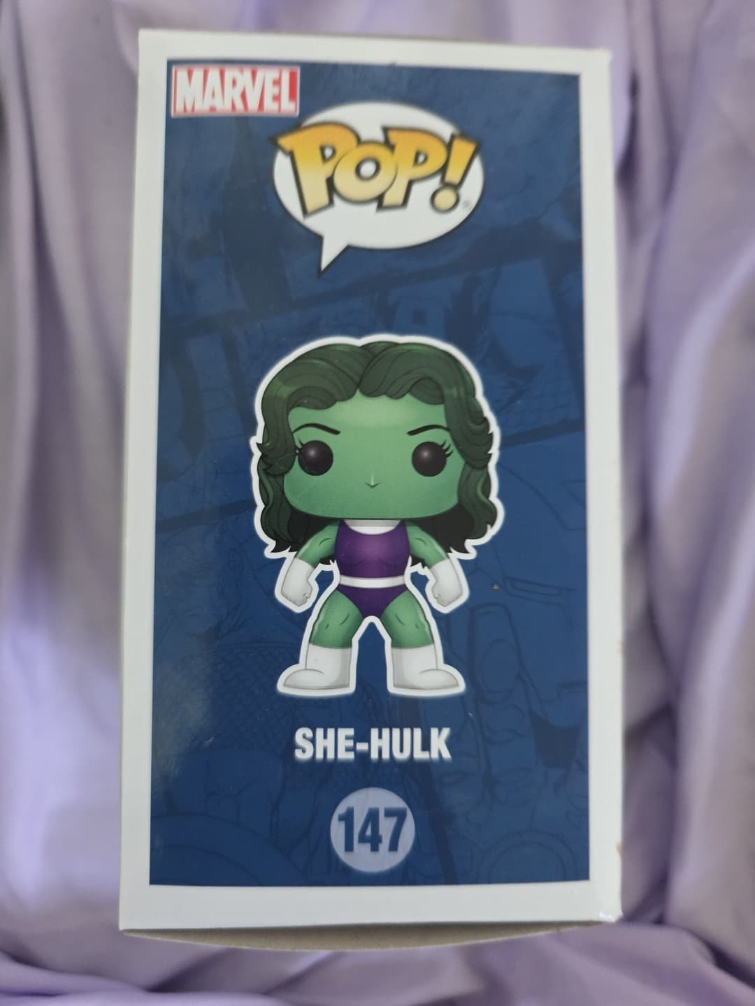 Funko Pop! Vinyl: Marvel - She-Hulk - (Glow) - Hot Topic (Exclusive) #147 - Thumbnail 4