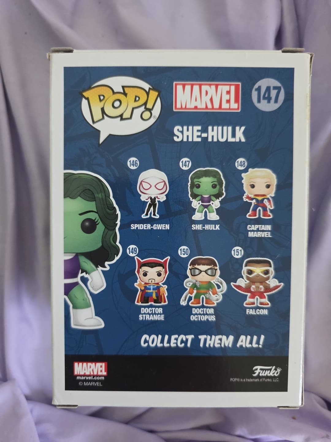 Funko Pop! Vinyl: Marvel - She-Hulk - (Glow) - Hot Topic (Exclusive) #147 - Thumbnail 3
