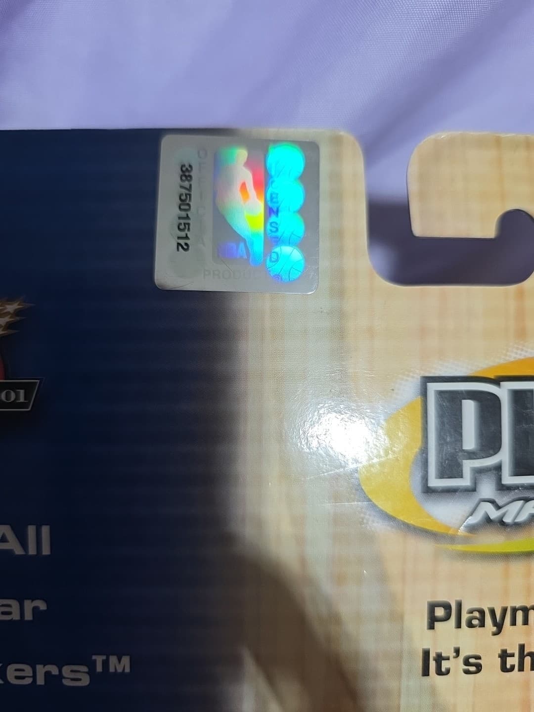 Official Limited Edition NBA Play Makers Lakers Kobe Bryant w/ Collectible Card - Thumbnail 3