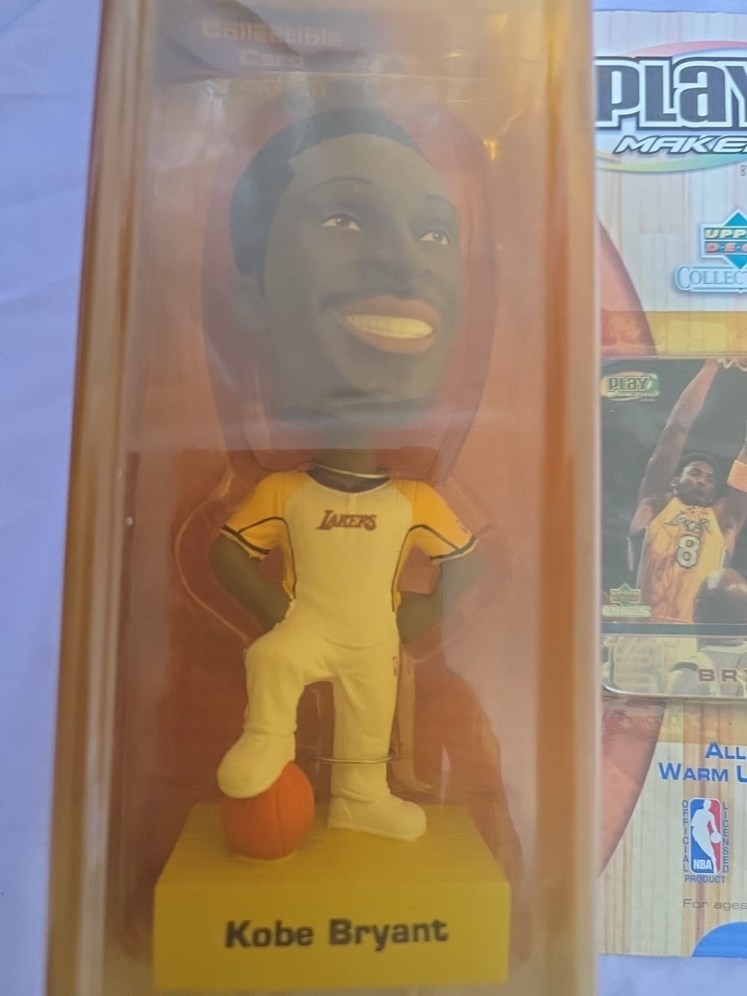 Official Limited Edition NBA Play Makers Lakers Kobe Bryant w/ Collectible Card - Thumbnail 7
