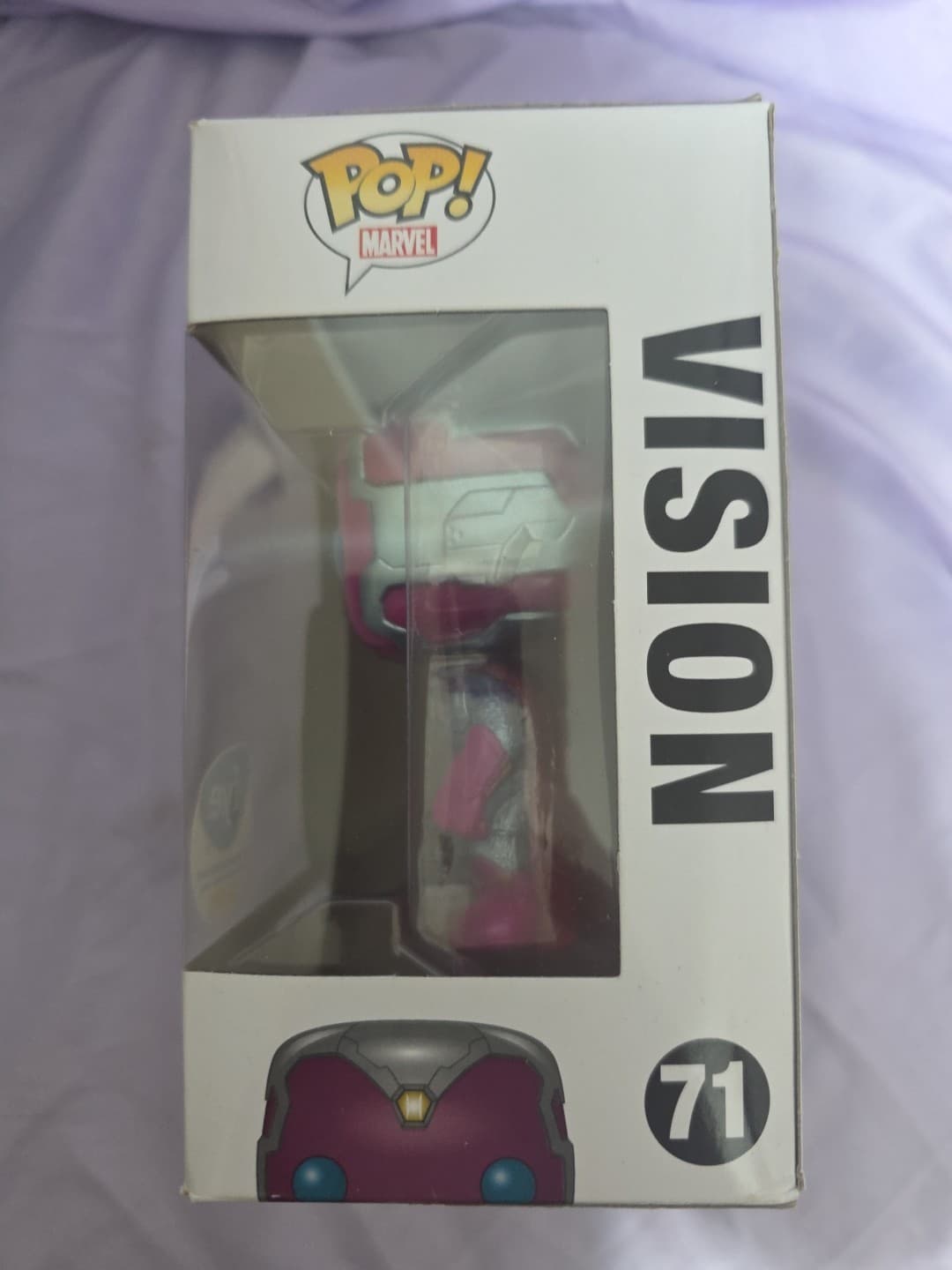 Funko Pop! Vinyl: Marvel - Vision - (Metallic) - FYE (Exclusive) #71 - Thumbnail 4