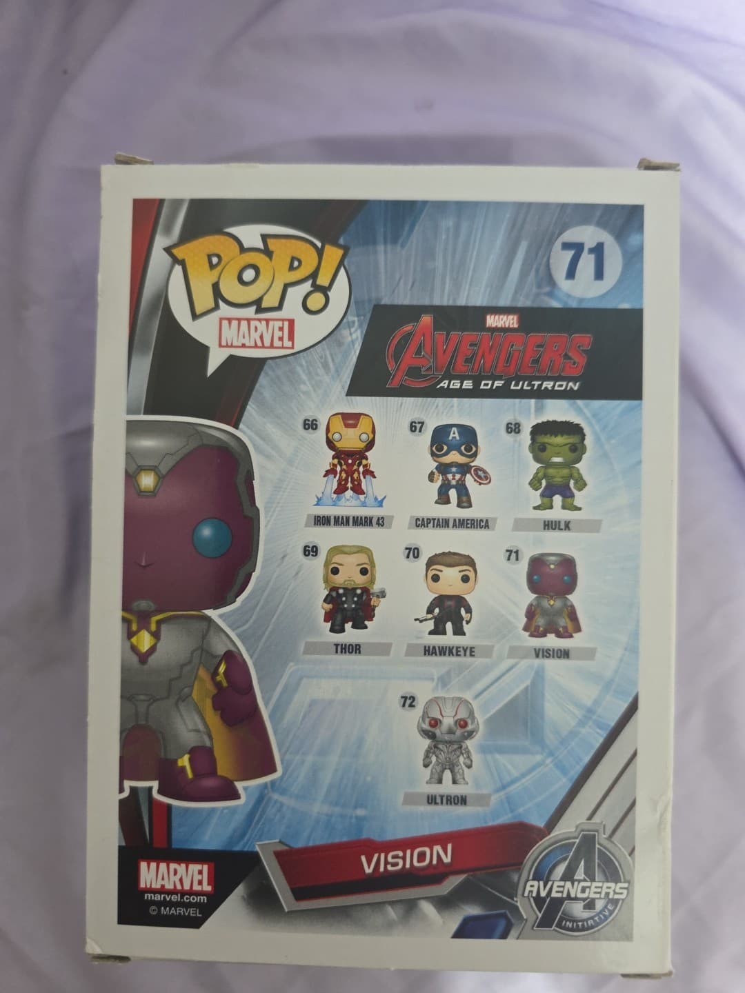 Funko Pop! Vinyl: Marvel - Vision - (Metallic) - FYE (Exclusive) #71 - Thumbnail 3