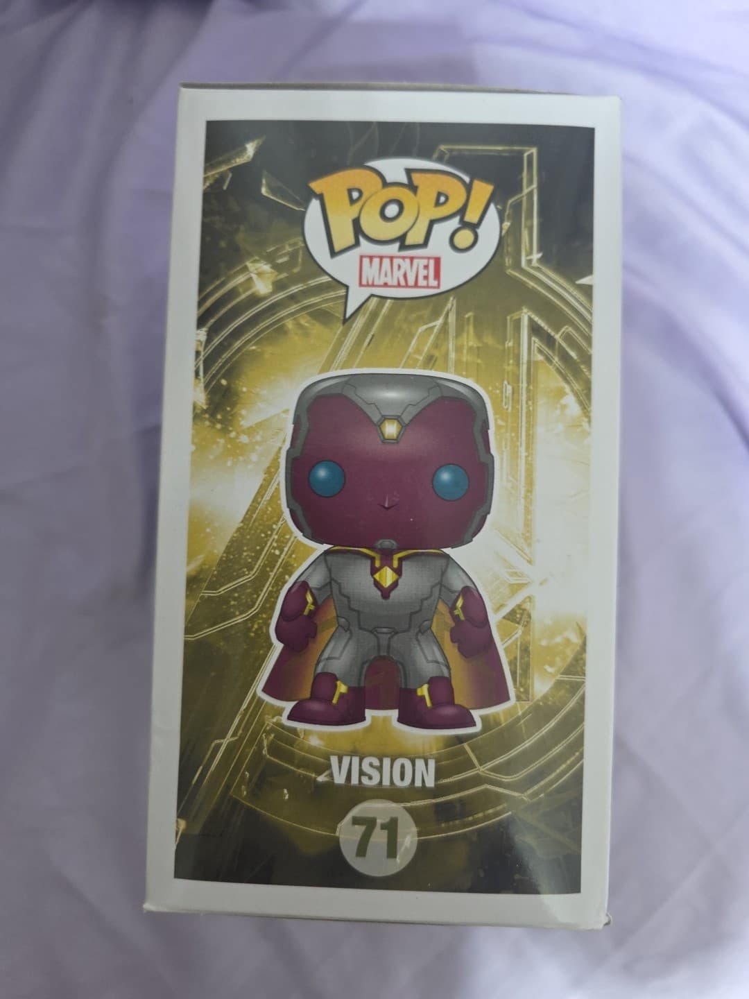 Funko Pop! Vinyl: Marvel - Vision - (Metallic) - FYE (Exclusive) #71 - Thumbnail 2