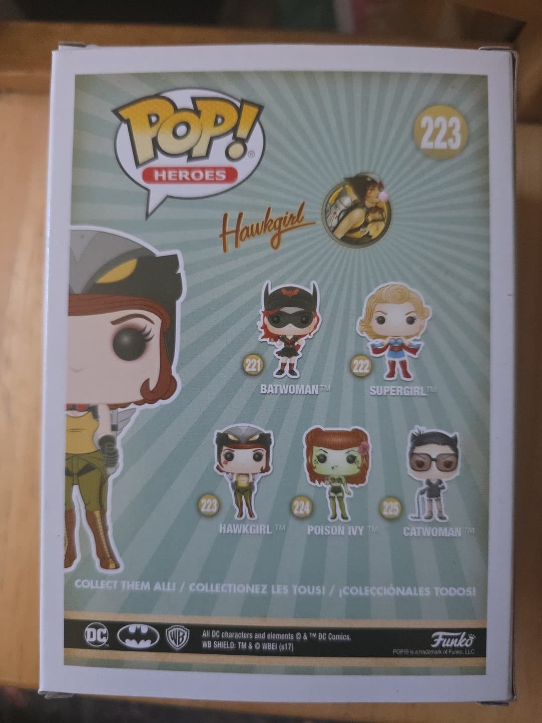 Funko Pop! Vinyl: DC Universe - Hawkgirl - (Sepia) - Hot Topic (Exclusive) #223 - Thumbnail 3