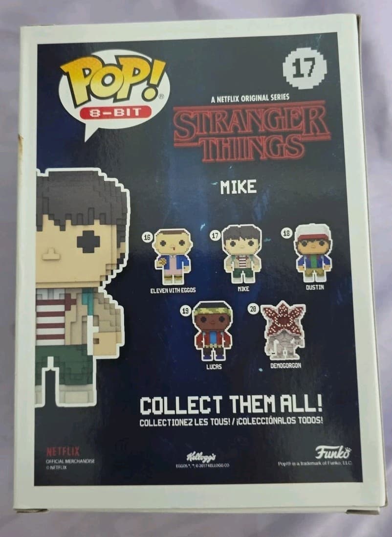 Funko Pop! 8-Bit: Stranger Things - Mike Wheeler - (8-Bit) - Target (Exclusive) - Thumbnail 3