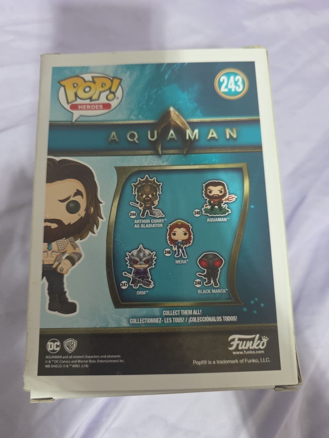 Funko Pop! Vinyl: DC Universe - Arthur Curry (Shirtless) [NYCC] - New York Comic - Thumbnail 3