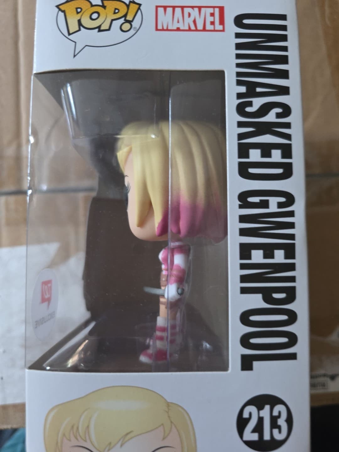 Funko Pop! Vinyl: Marvel - Gwenpool (Unmasked) - Walgreens (Exclusive) #213 - Thumbnail 2
