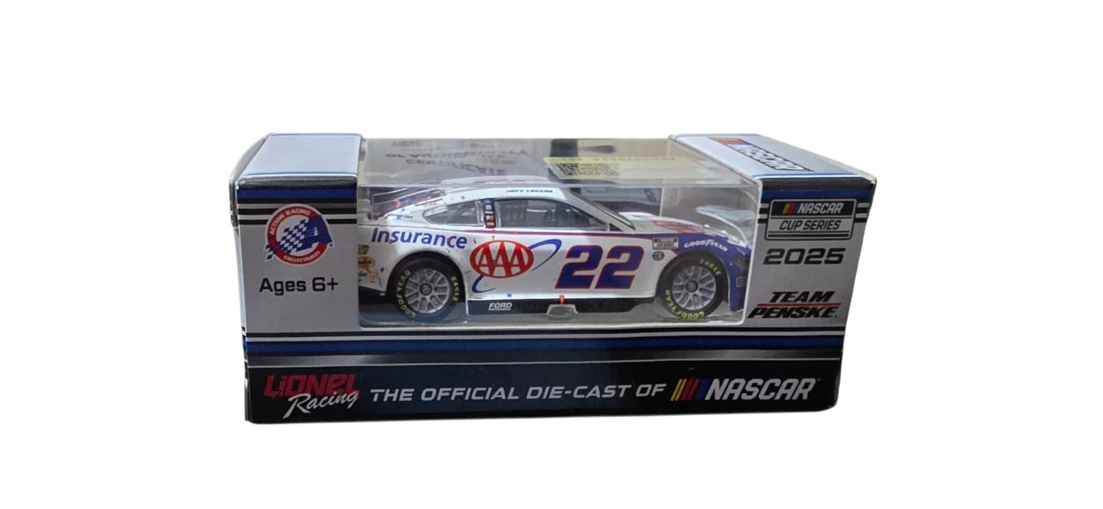 Joey Logano Signed 2025 #22 AAA Insurance Texas Win 1:64 Diecast (PA) - Thumbnail 10
