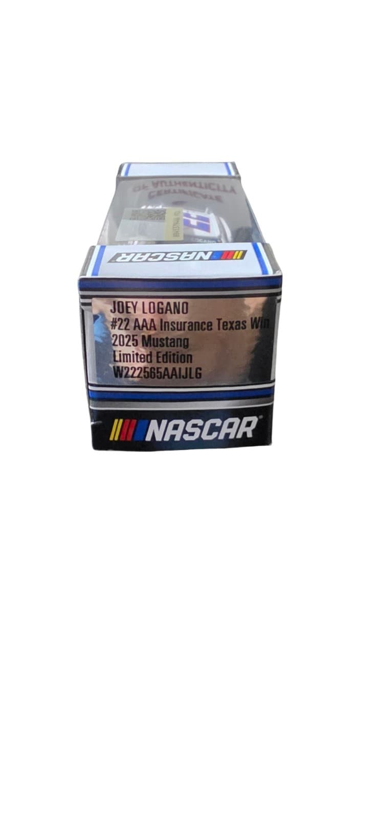 Joey Logano Signed 2025 #22 AAA Insurance Texas Win 1:64 Diecast (PA) - Thumbnail 7