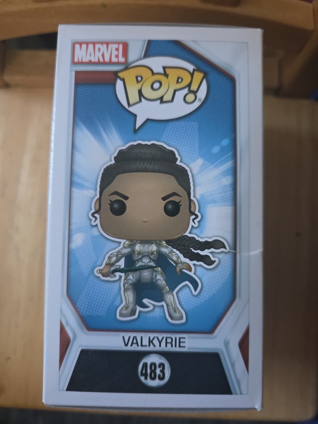 Funko Pop! Marvel Valkyrie #483 Marvel Collector Corps Exclusive Vaulted Figure - Thumbnail 4
