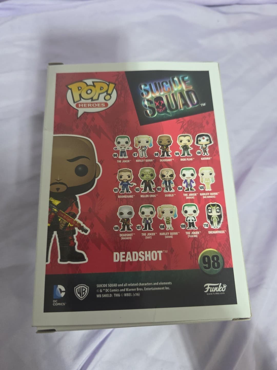 Funko Pop! Vinyl: DC Universe - Deadshot - (Unmasked) #98 - Thumbnail 3