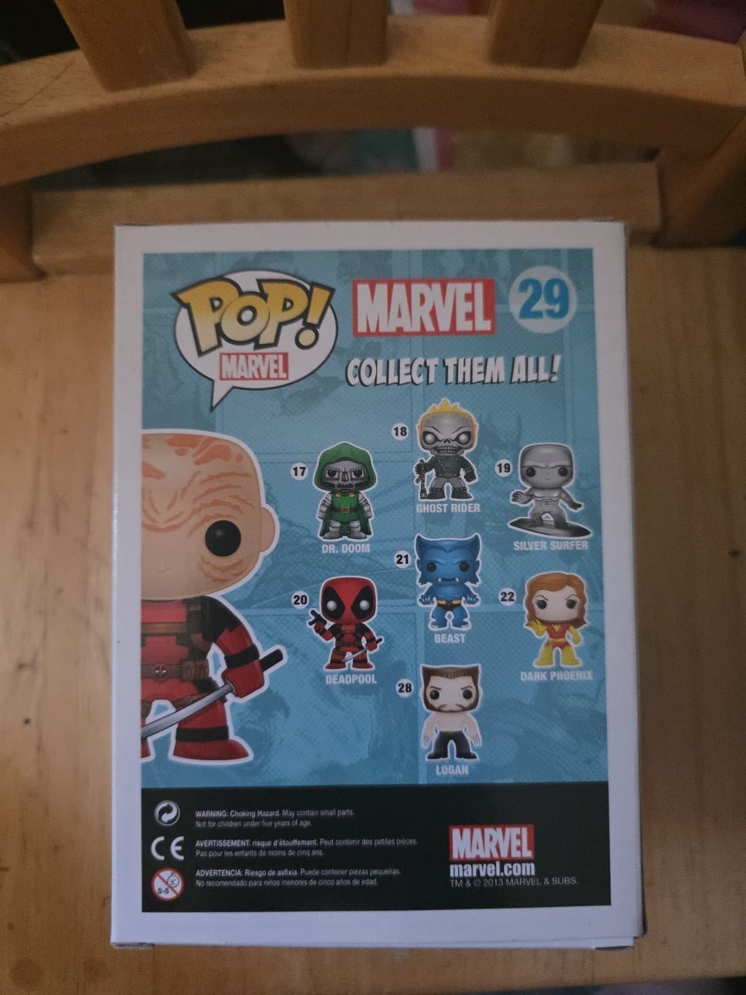 Funko Pop! Vinyl: Marvel - Deadpool (Unmasked) - Diamond Comics (Exclusive) #29 - Thumbnail 3