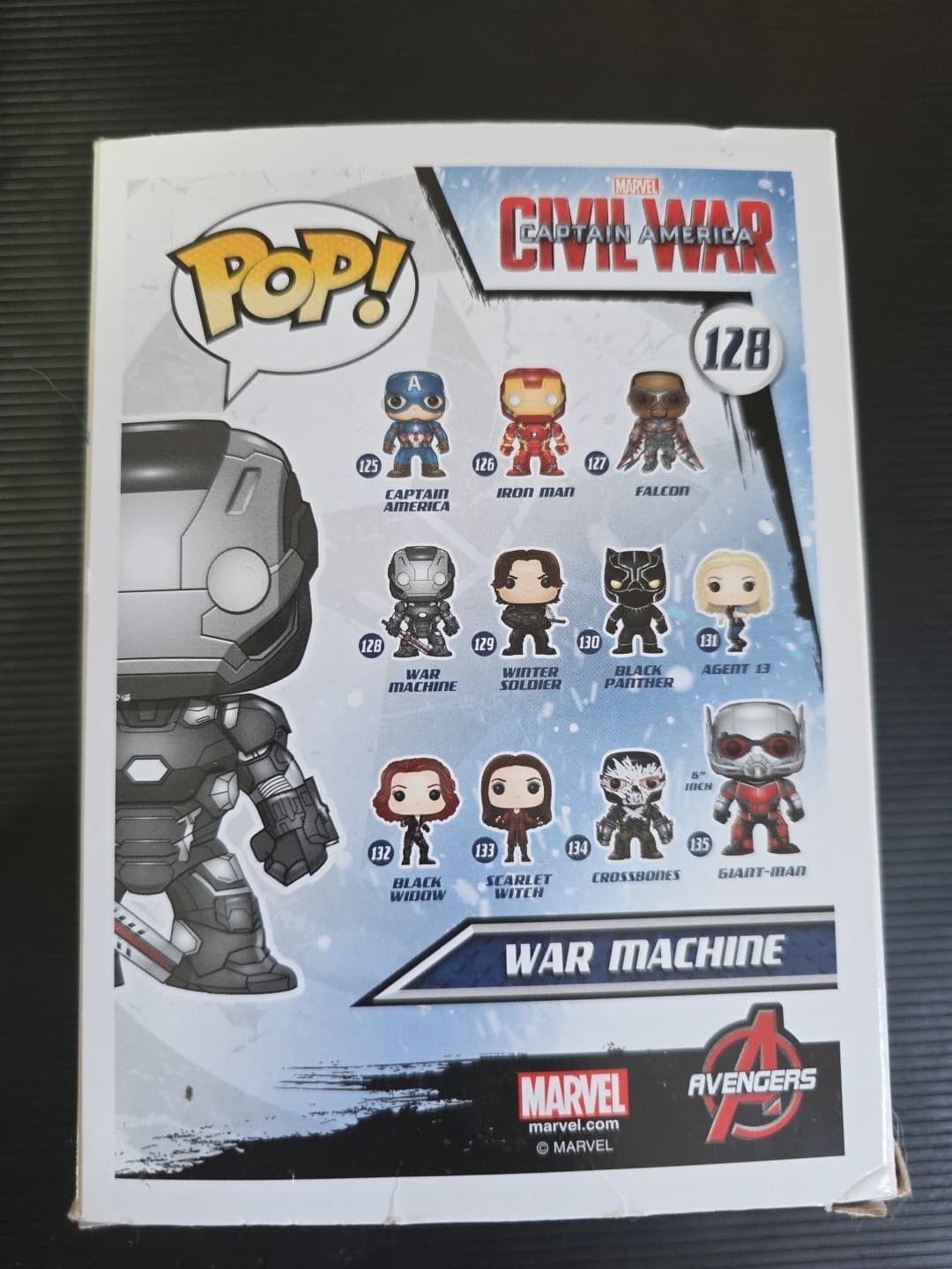 Funko Pop! Vinyl: Marvel - War Machine #128 - Thumbnail 3