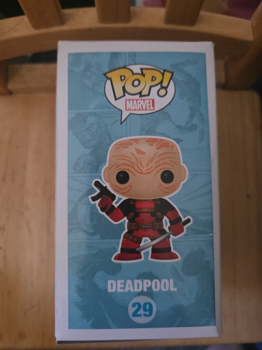 Funko Pop! Vinyl: Marvel - Deadpool (Unmasked) - Diamond Comics (Exclusive) #29 - Thumbnail 4