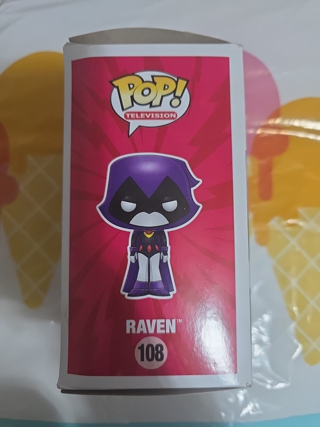 Funko Pop! Vinyl: DC Universe - Raven - (Orange) - Toys R Us (Exclusive) #108 - Thumbnail 2