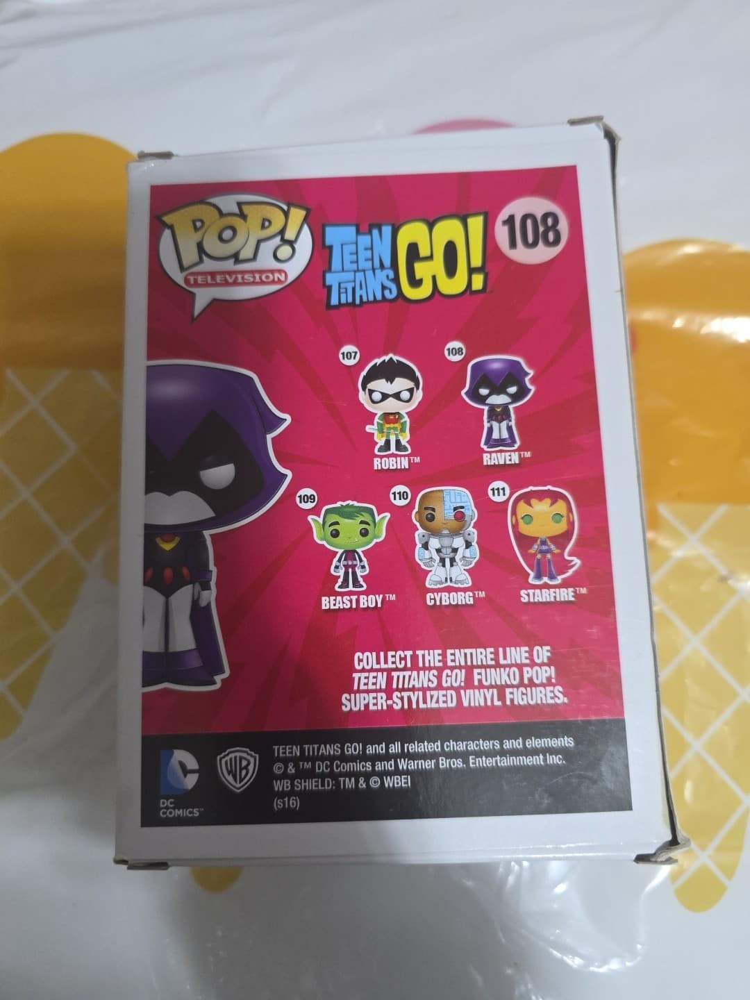 Funko Pop! Vinyl: DC Universe - Raven - (Orange) - Toys R Us (Exclusive) #108 - Thumbnail 3