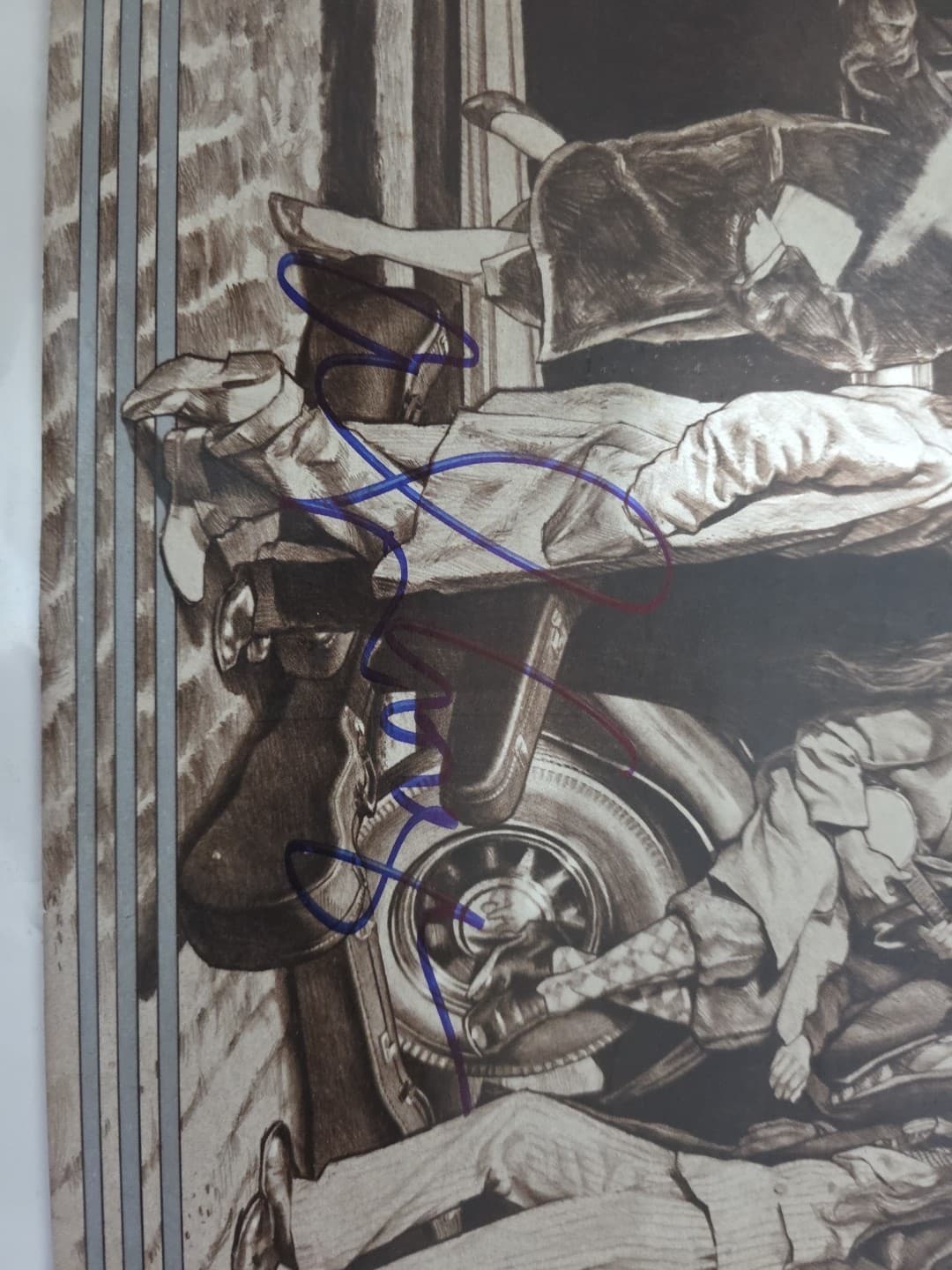 Alice Cooper's Greatest Hits Autographed Vinyl Becket Witnessed - Thumbnail 4