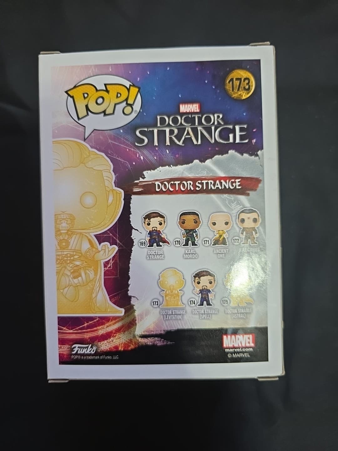 Doctor Strange Funko Pop # 173 Exclusive - Thumbnail 4