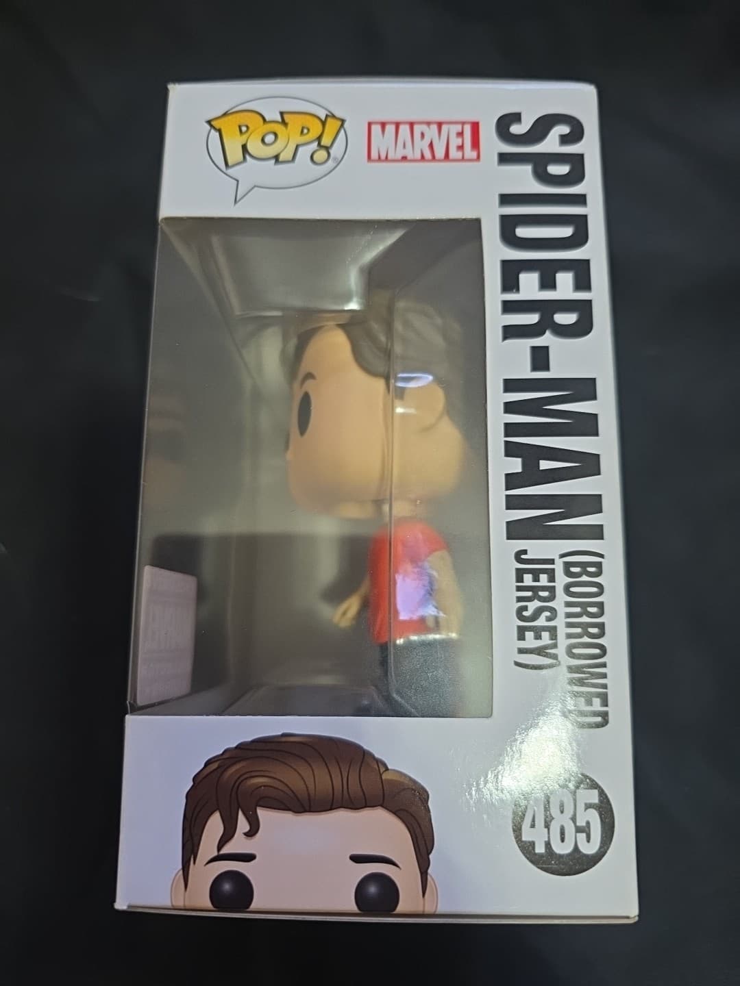 Funko Pop Marvel Far From Home Spider-Man Borrowed Jersey #485 - Thumbnail 2