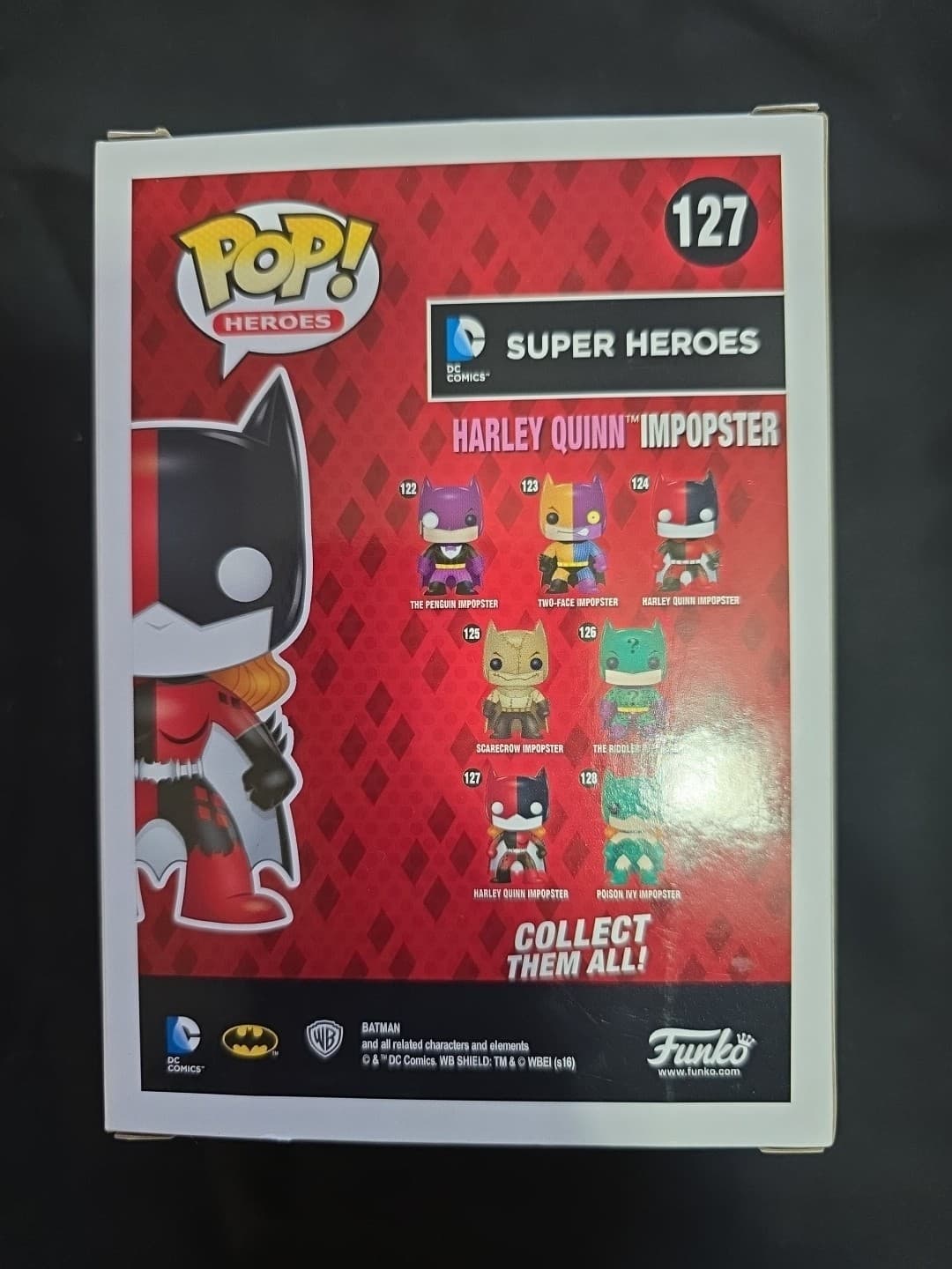 Funko Pop! Vinyl: DC Universe - Batgirl (as Harley Quinn) #127 - Thumbnail 4