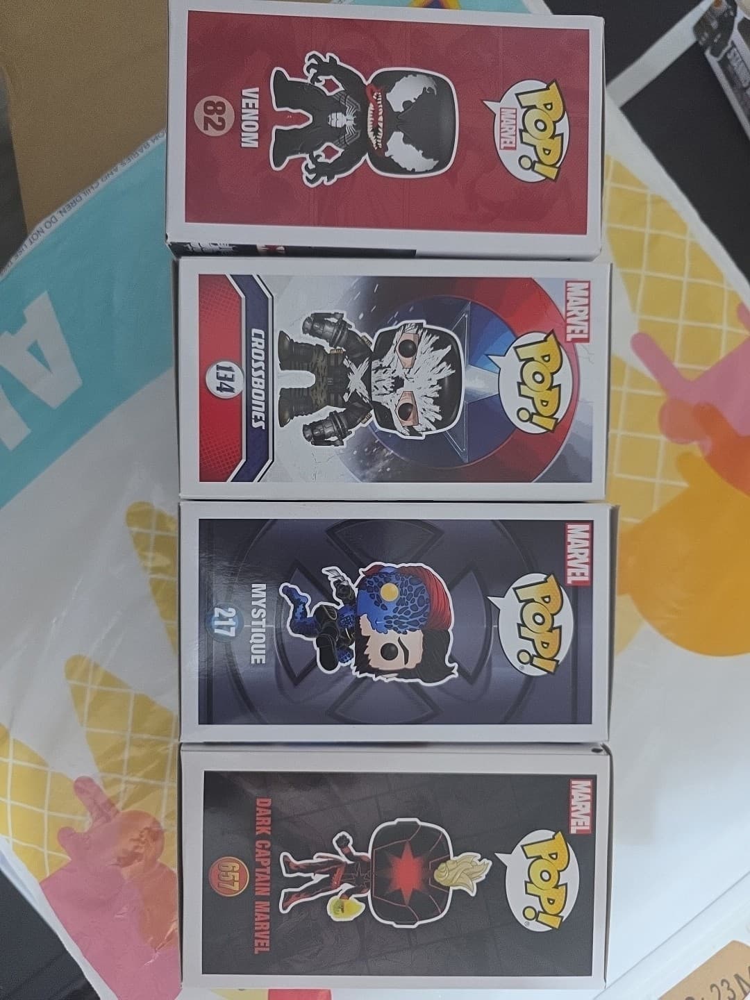 Marvel Bundle,Venom#82 Crossbones#34,Mystique#217, Dark Captain Marvel#657 - Thumbnail 2